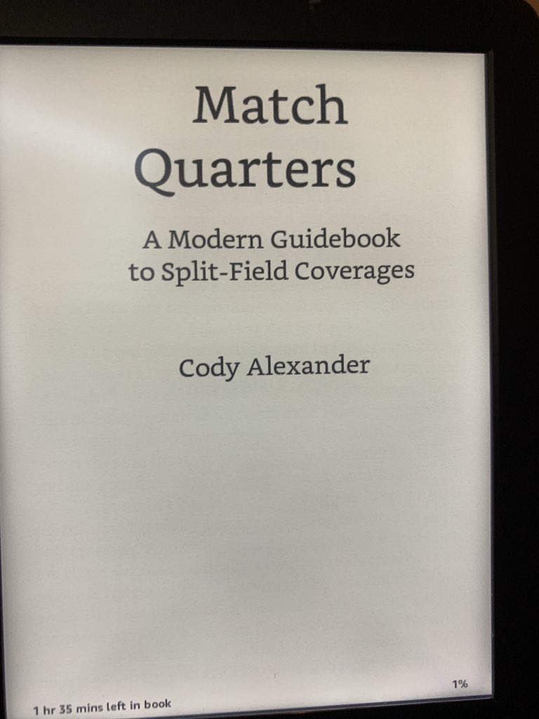 Read this gem today. Great read for anyway running split field coverages or if the simply want to learn more. <a href="/The_Coach_A/">Cody Alexander</a>