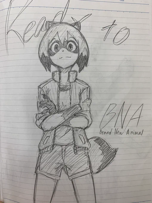 #BNA
#みちる
#TRIGGER
#イラスト
#落書き 
