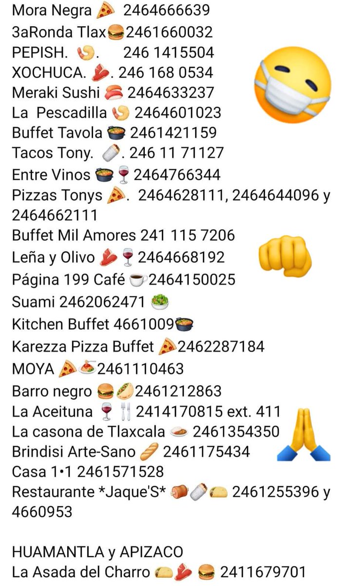 arllenti's tweet photo. #CompraLocal también en #Tlaxcala donde tenemos muchos seguidores en FB; seamos solidarios 🤗 y aprovechemos de la mejor manera está emergencia para que se pierdan los menos #empleos posibles https://t.co/RXoxPncPJx