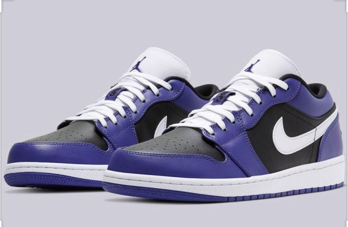 shoe palace jordan 1 court purple