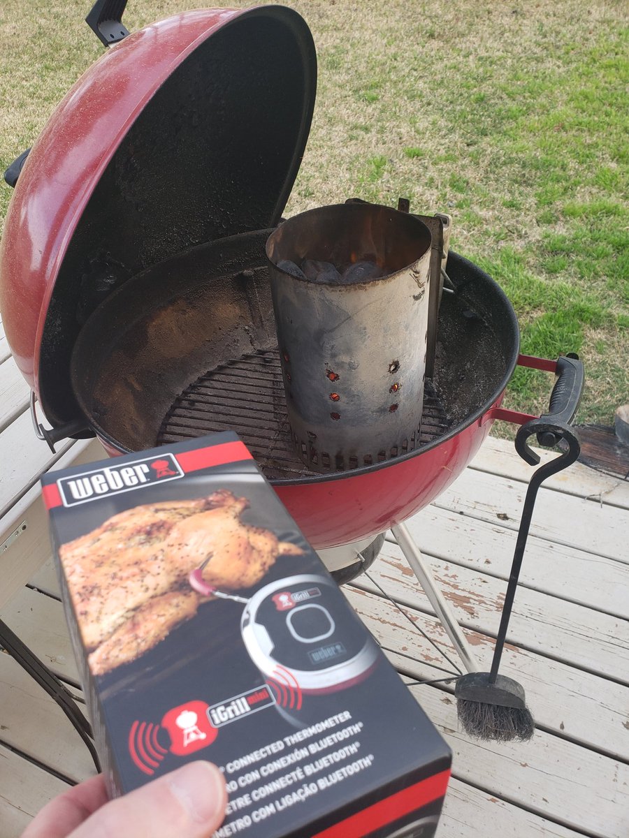 JoeLovier's tweet image. @WeberGrills @WeberiGrill used my #igrillmini 6 times on low and slow cooks.  Now it doesn't work? Tried replacing battery.  Need some help from a loyal #WeberGuy