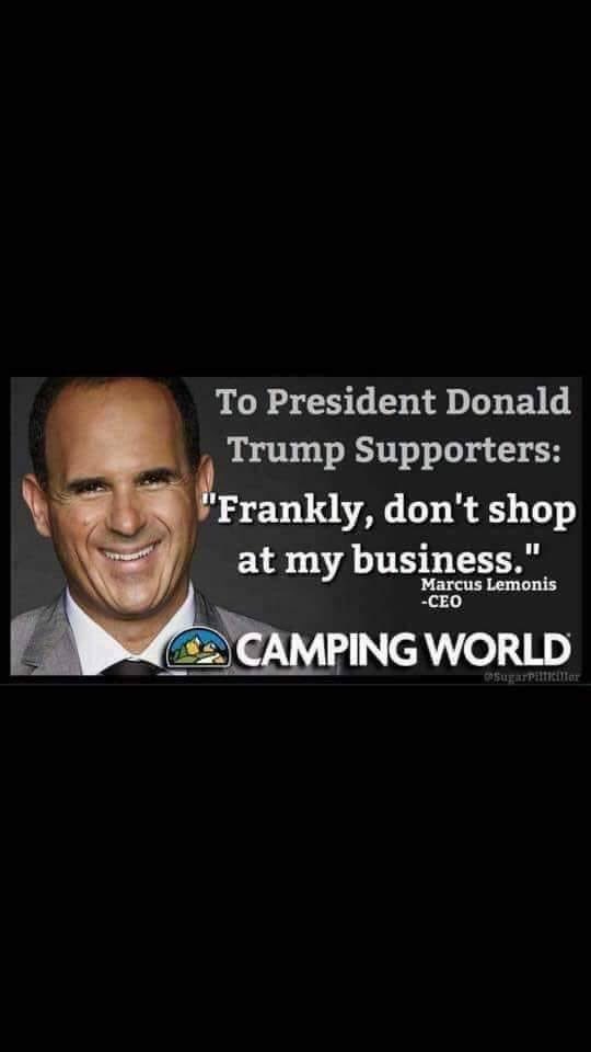 toddstrailer's tweet photo. #boycottcampingworld https://t.co/UWdQhonSy1
