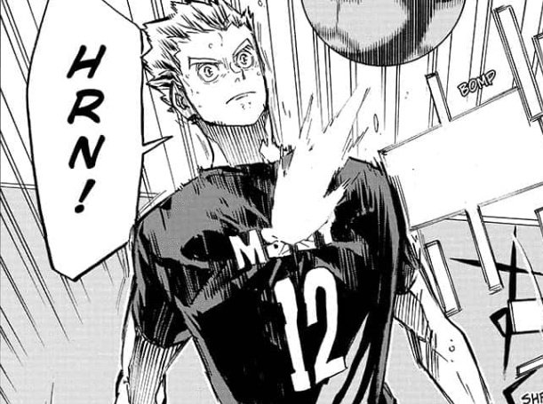 and coming back to the recent events in the manga, yall seriously think that a professional team would put on their first lines a player that can ruin a match for a mood changing personality? if i were a coach in the jackals i would definitely NEVER and thats why i love 𝙩𝙝𝙞𝙨