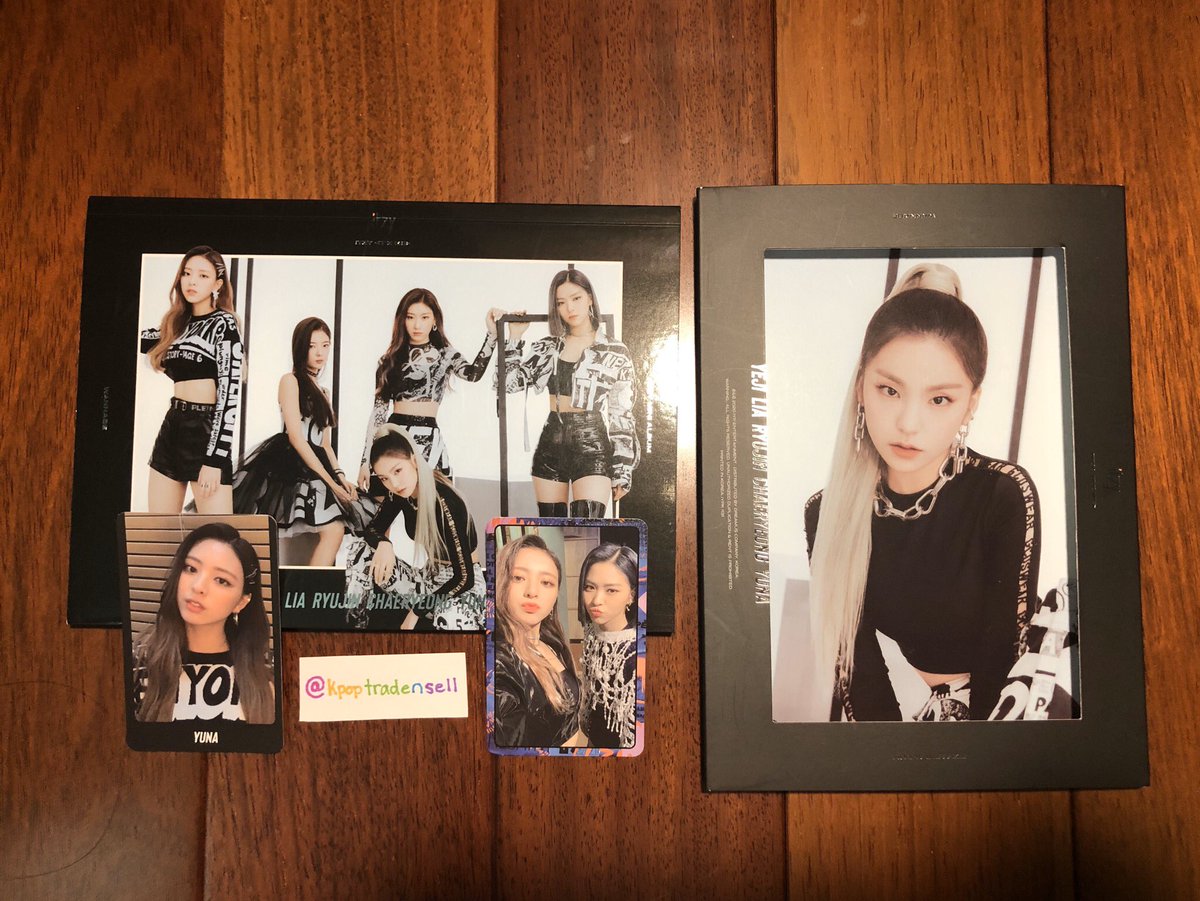 WTT
ITZY IT’Z ME IT’Z ver.

have: yuna solo pc, ryujin yuna unit pc, yeji postcard
want: chaeryeong equiv, chae lia unit photocard (same version, same album)

location: U.S.
WW: no (sorry)

DM me to trade
@girlgrouptrade <a href="/tradesitzy/">itzy trades</a>