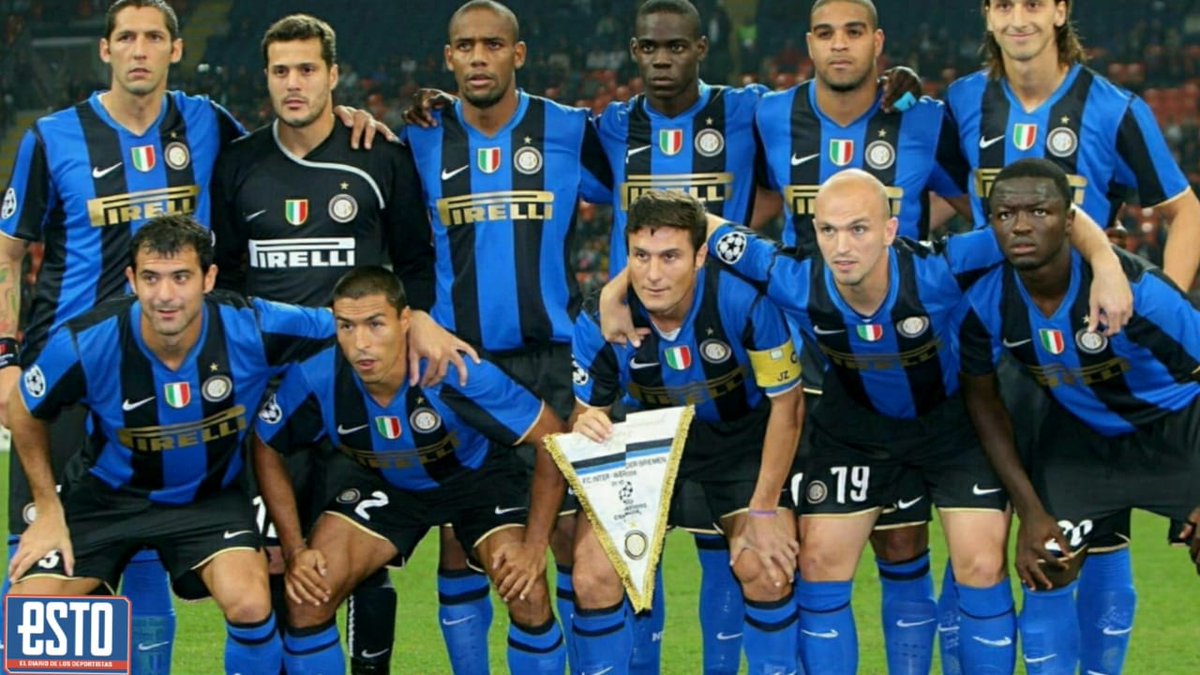 estoenlinea's tweet photo. ¿Los recuerdas? ... 🤩

Inter de Milán Temporada 2008-2009 Menciona a todos y en qué posición se desarrollaba cada uno.😏 https://t.co/cYLSjU0xz9