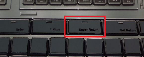 I need the future to get here, so I can use keyboards with the powerful "Super Return" function.