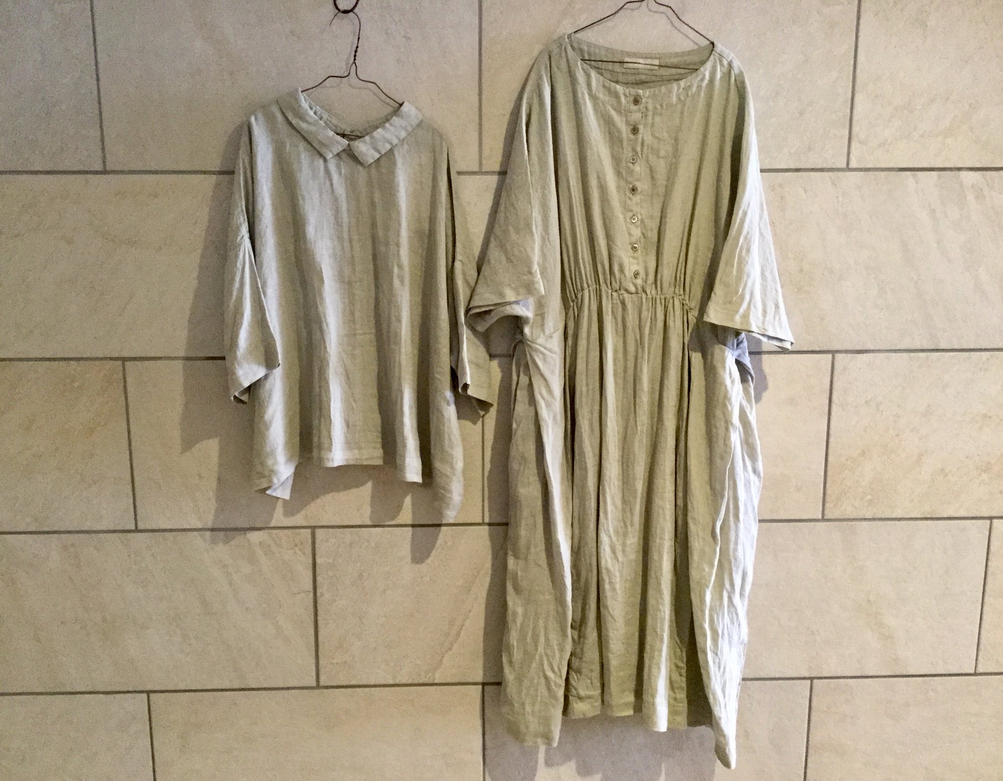 第1位獲得！ nest Robe ネストローブ ネストローブ リネンスモック 
