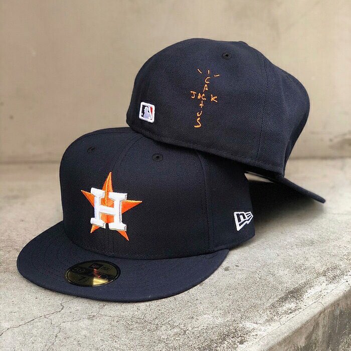 New Era  59FIFTY　travis アストロズ  キャップ ブラック