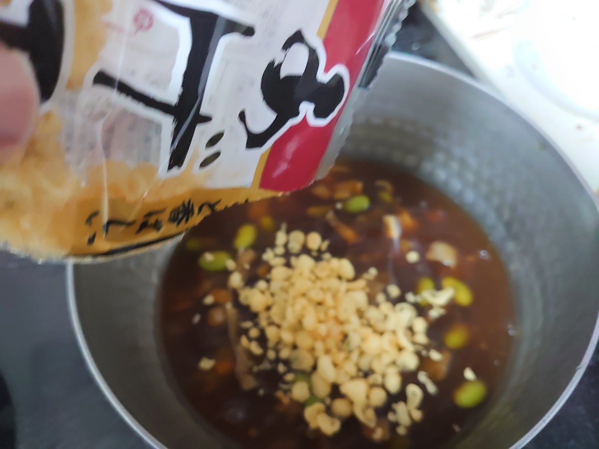 Zaru 今日はあんかけチャーハンに揚げ玉入れてみました B あんかけチャーハンは飲み物かも 笑 おうちごはん あんかけチャーハン