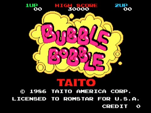 UMKShock's tweet photo. Streaming #LIVE on https://t.co/LFr6G4IBo1 with the return of "Retro Gaming Bytes" - attempting #BubbleBobble personal #highscore runs with #strattalk for this 1986 gem. @summoning @EMP_TriForce_GM https://t.co/ySJHrRjwL8