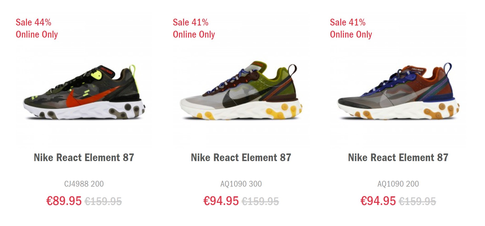 nike react element 87 44