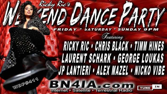 WkndDanceParty's tweet photo. #InTheMix TONIGHT 9pm EST❗⚡ #WDP411⚡
feat. @RickyRicMix
@DJTimmHines
@JPLantieri
@GeorgeLoukas
@lsselection
#AlexMazel
@Nicko_Vibe
@chrisblacknyc
On @BN4IA #radio 4 #NewYork
🔊 ☞ https://t.co/V0dagP90Wn & https://t.co/8kAacxdxAC ☜ https://t.co/E2eHdSwyQ9