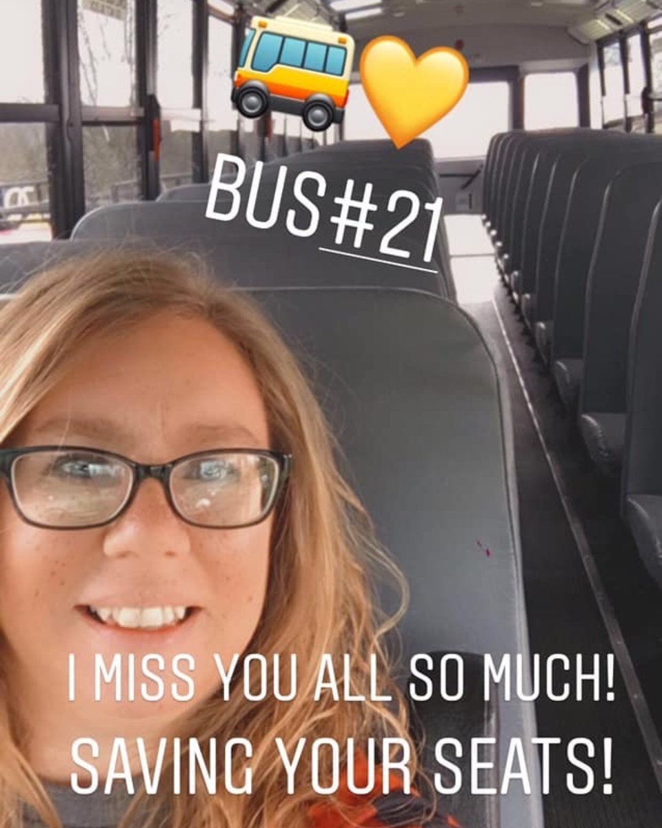 BermBusUpdates's tweet photo. Your other 'kids' miss you too, Miss Tanya. #OurBusDriversRock https://t.co/d5GZwov4Rj