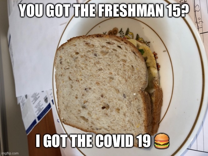 PhilosophyofKLo's tweet photo. Too soon? #Covid19usa #covid19memes #socialdistancing #fattening https://t.co/4iUn08hKTb