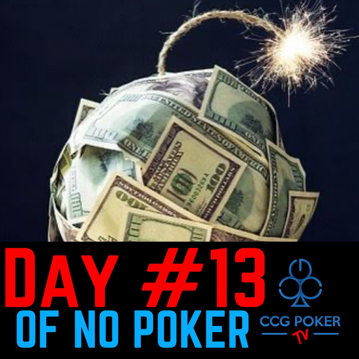 CCGpoker's tweet photo. Day #13 of NO POKER: Are BOMB POTS good for the game or action killers? Are you a fan of double board bomb pots? Are you more aggressive or conservative when betting bomb pots? Can you say bomb pot on a plane? #daysofnopoker #poker #bombpots #pokerchamp https://t.co/9hLnaatWTK