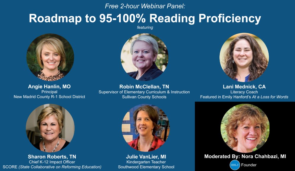 EBLIreads's tweet photo. Listen to the recording of these awe-inspiring and tremendously informative panelists who shared their tools and tricks on how to dramatically improve student achievement in literacy. It was spectacular! #roadmaptoreading https://t.co/11B0O92OM8 https://t.co/P0VyrfjvLs