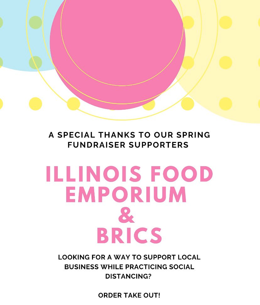 ButlerNSSLHA's tweet image. Since we are unable to have our spring fundraiser, we wanted to give a shout out to our supporters Illinois Food Emporium &amp;amp; BRICS! If you are looking for a way to support local business while practicing social distancing, we encourage you to order take out from them!