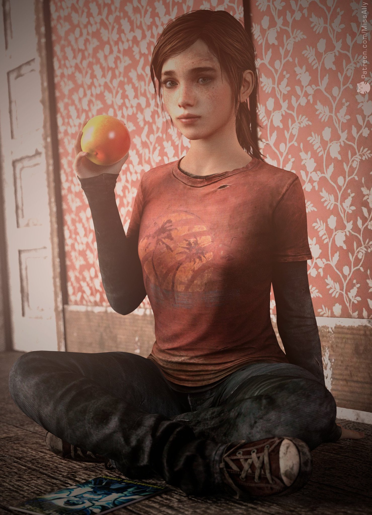 “Ellie 
#TheLastOfUs #The_Last_Of_Us #Ellie #Game #3D #3DArt #Art #...