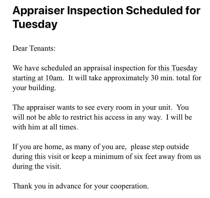 TheHistorium's tweet photo. @GovPritzker @Woodstock_IL Help! How do I handle this? I'm immunocompromised and my landlord is violating Shelter In Place. https://t.co/1k3VnAilag
