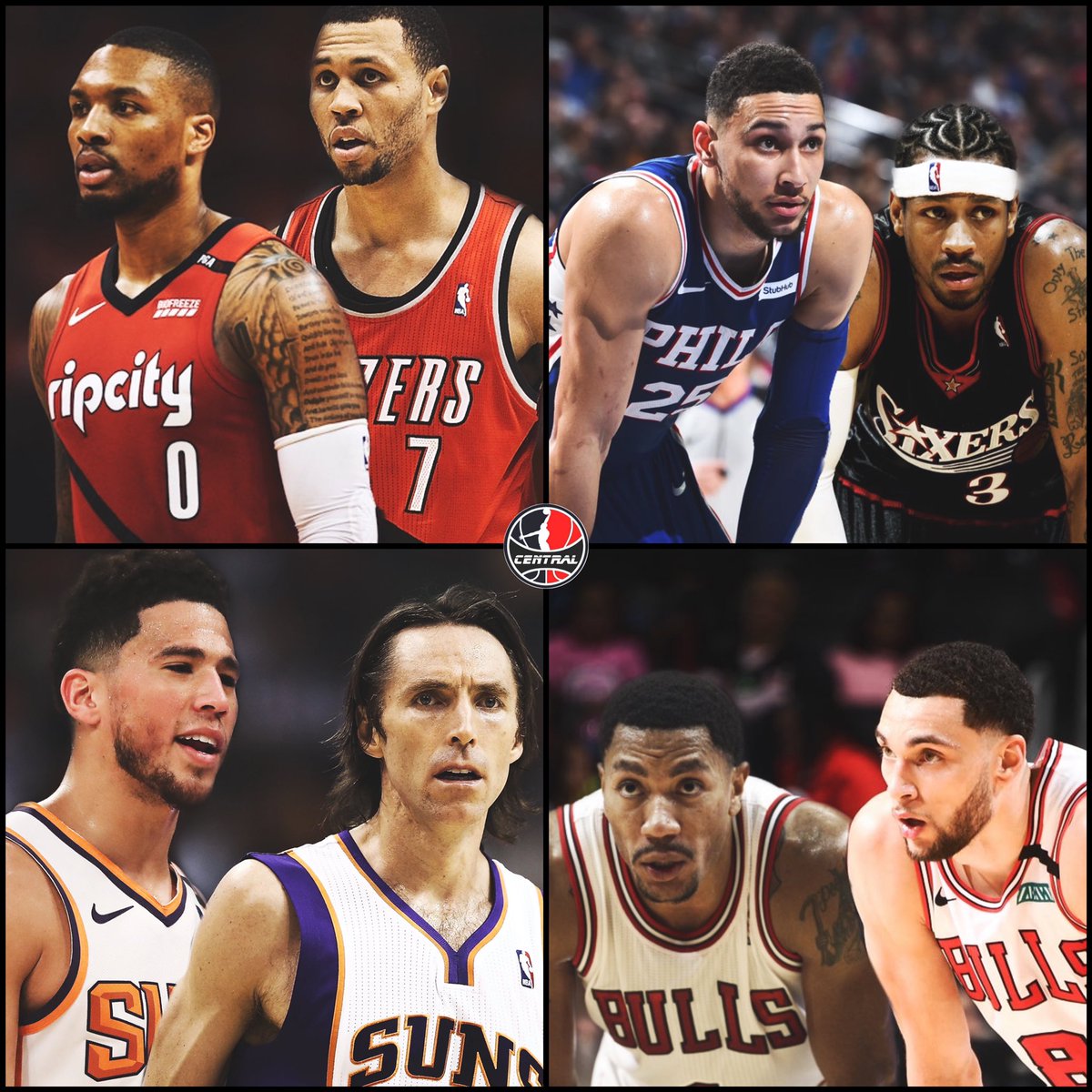 TheDunkCentral's tweet photo. Best backcourt here ? https://t.co/GmagqUxe8D