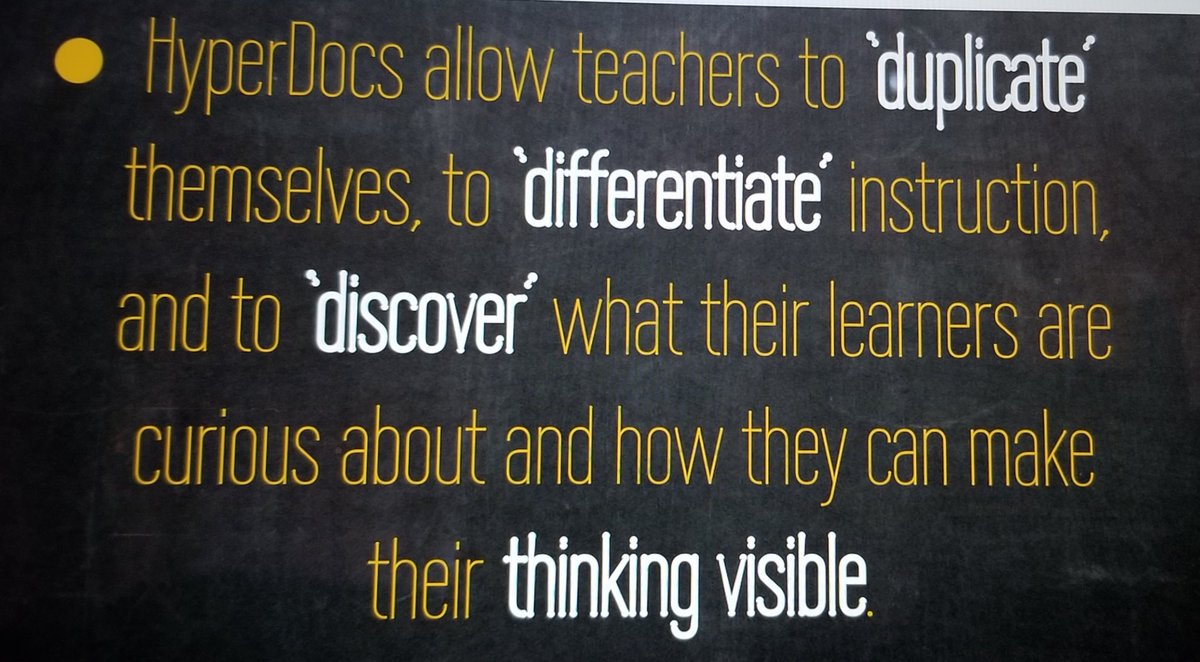 SandraNedu's tweet image. Learning how to #HyperDoc a textbook at #SpringCue. #hyperdocs #WeAreCue #virtuallearning #alwayslearning