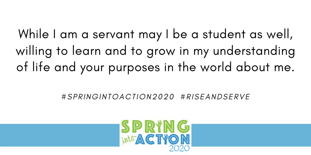 yl_RELAN's tweet photo. #SpringIntoAction2020 #RiseAndServe https://t.co/izwITVpo93