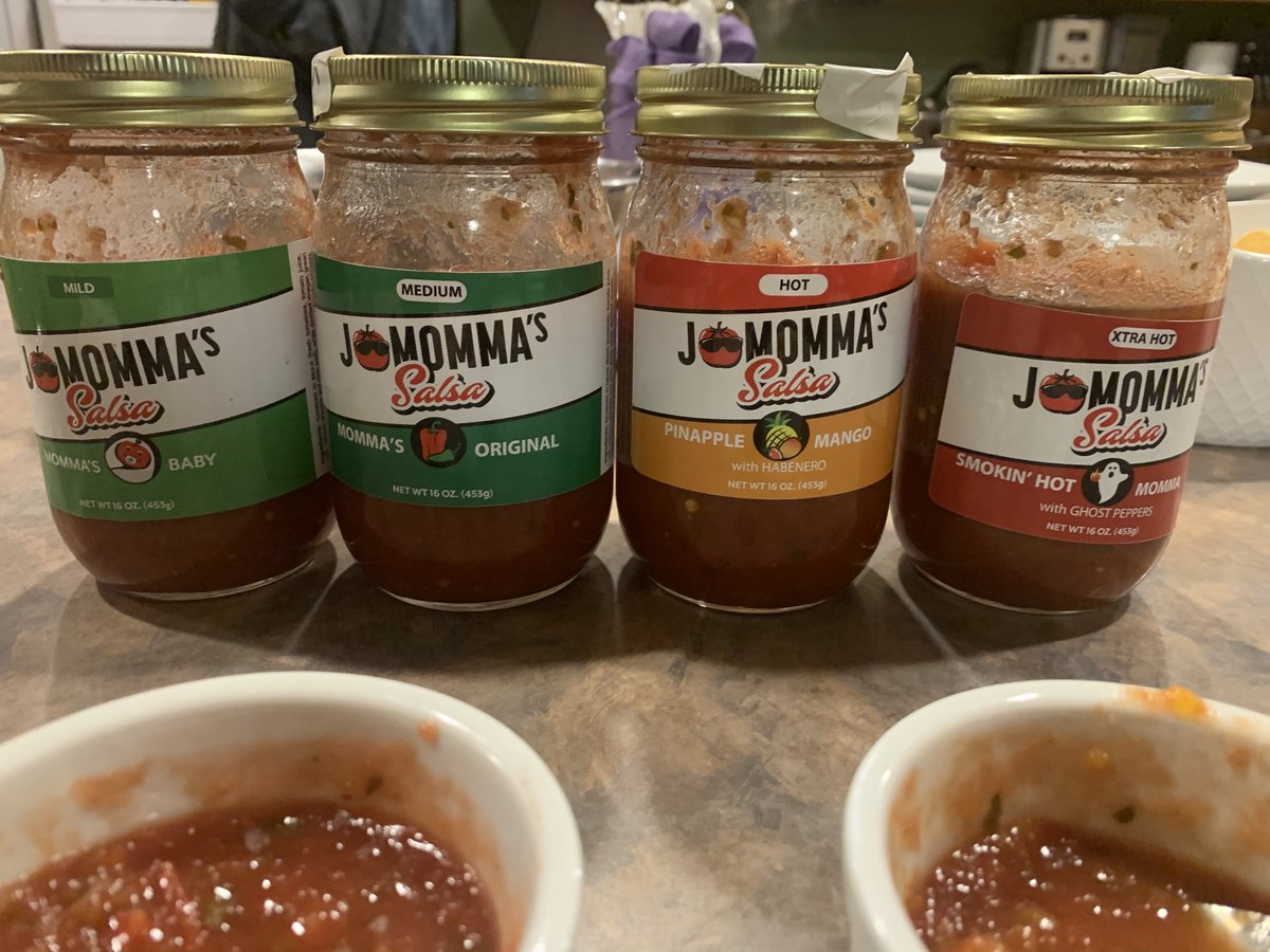 JoMommasSalsa's tweet photo. #ComingSoon. JoMommaโs has perfected a shelf stable recipe that will make the #bestsalsa ever made available to everyone across the country. What flavor do you want shipped direct to your home? Comment & be entered to win some JM #SWAG. https://t.co/FfKTQ9A2p5