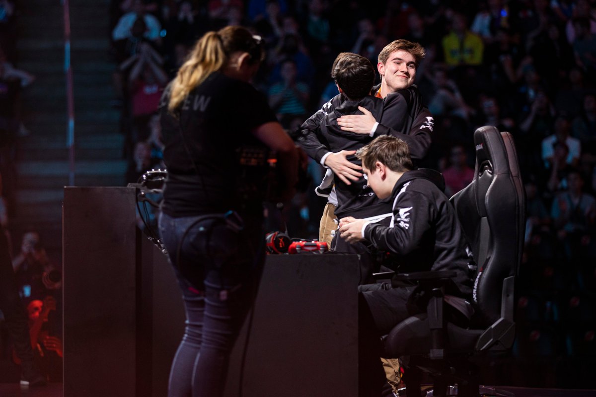 G2esports's tweet photo. THAT'S HOW YOU DO IT, BOYS AND GIRLS. WE ARE YOUR #RLCS9 NA CHAMPIONS 🥳 https://t.co/gbG1lQAyVa