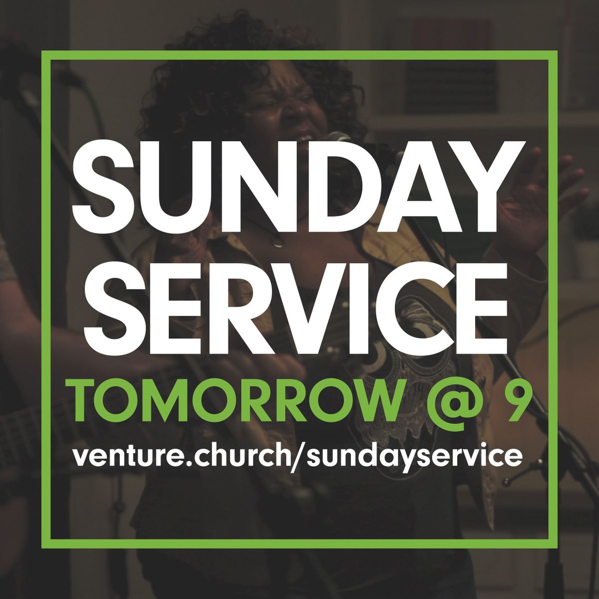 riskoften's tweet photo. Wake everyone up, get dressed, crank it up, and worship with us! Don't allow this time to pass you by. #venturechurch #sundayservice https://t.co/aI21WqqIFU