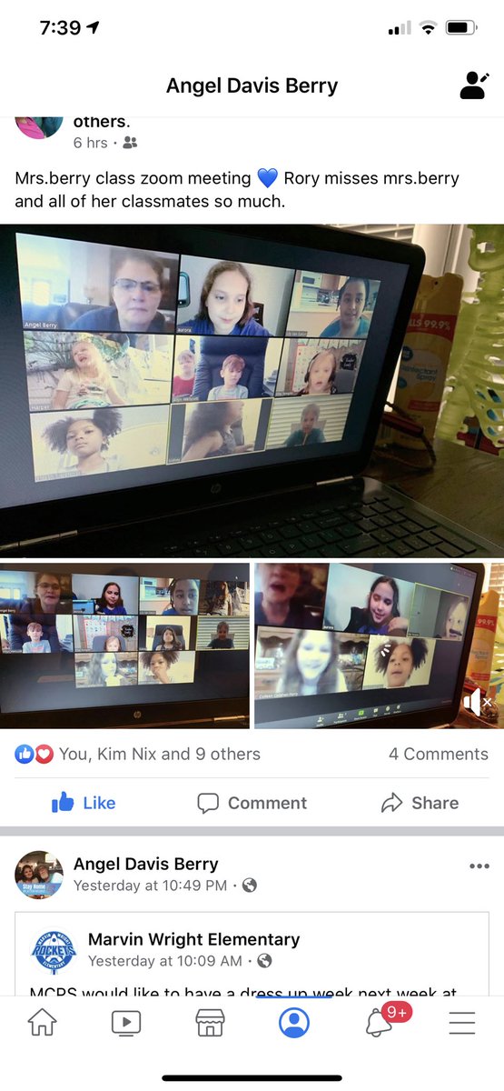 anjck145's tweet photo. Mrs Berry’s class Had their first Zoom meeting today.  It was incredibly refreshing to see my students and hear their excitement of seeing their friends!!!
⁦@MarvinWrightEle⁩ ⁦@cjmarczak⁩ ⁦@cparks201⁩ ⁦@anjck145⁩ https://t.co/IzvAeTPK5a