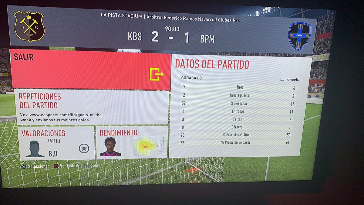 FINALMENTE SE DECIDIO LA ELIMINATORIA EN EL TERCER PARTIDO GRACIAS A LOS GOLES DE <a href="/raulparra21/">Raúl Parra</a> <a href="/ZaitriOfficial/">Z A I T R I</a> 2-1✅