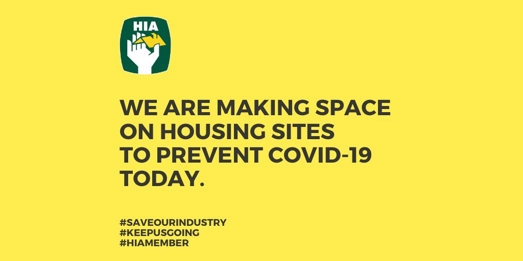 HIA_au's tweet image. Home builders and tradies need to act now and work together to show we can #makespaceonsite. 
#keepusgoing  #saveourindustry  #saveourjobs #hia 
bit.ly/33NoByF