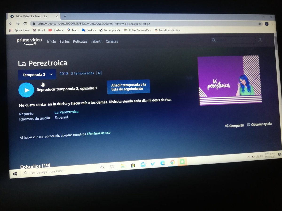 SofiaCastroMty's tweet photo. andaba casualmente en Amazon prime y me encontré a mi bebé @DannyPerez20 🥺 
Estoy un poco confundido pero feliz jajajaja https://t.co/JGZ5sQQVF7