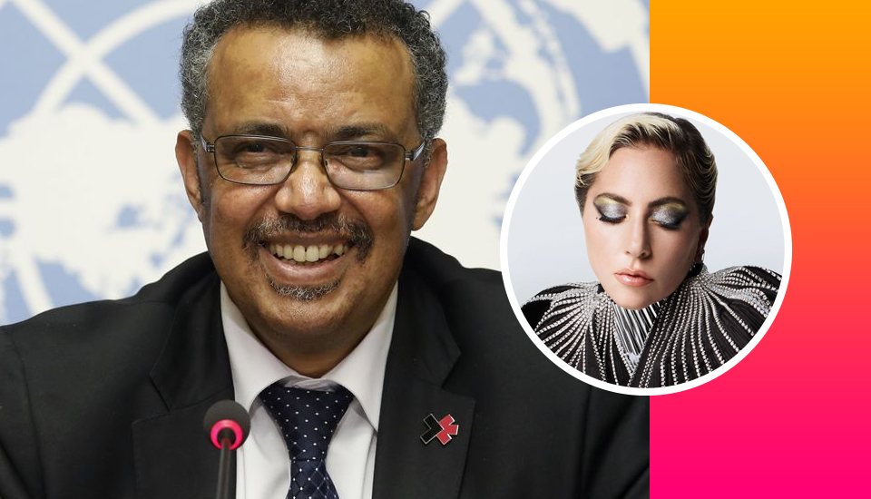 LGMonsterBlog's tweet photo. [🙏] Director general de la OMS revela detalles de conversación telefónica con Lady Gaga https://t.co/G3SWWvyIYE https://t.co/LhWEkOYhG7