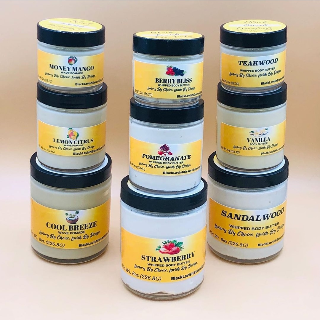ForBlackOwned's tweet photo. Black Lavish Essentials https://t.co/lMRSy5uNrz
#BlackLavishEssentials #SkinCare #HairCare #Handmade #Organic #BodyButter #WavePomade #AfricanBlackSoap  #BlackOwned #BlackEntrepreneur #BlackOwnedBusiness #BuyBlack #ShopBlack https://t.co/VRVYhkb9Ou