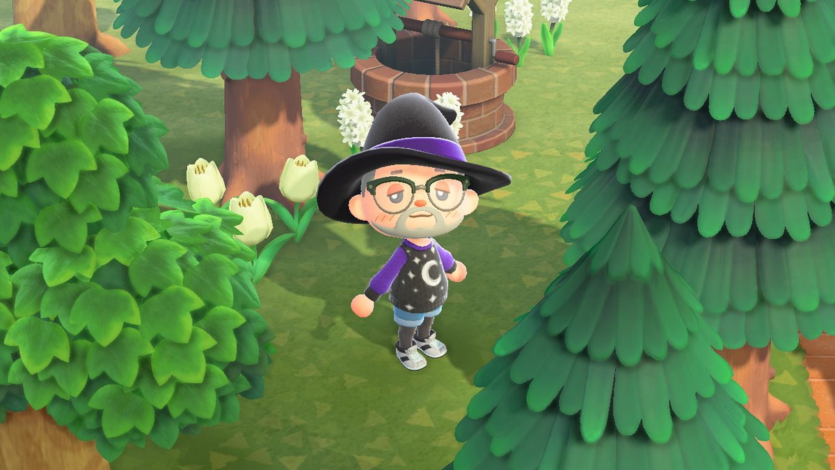 snowmanfridge's tweet photo. made a sweater to go w the mage hat real quick #AnimalCrossing #ACNH #acnhdesign #acnhpattern https://t.co/xRRSzNhlfd