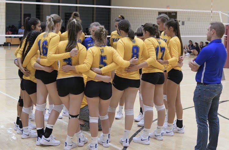 allisonemorgan's tweet photo. the best part about playing for marana volleyball was the support system. our team constantly pushed each other to be our best and our coaches always believed in us even when we forgot to believe in ourselves. i wouldn’t be where i am today without the support of this program💙💛 https://t.co/Kvd0rKP0Eq