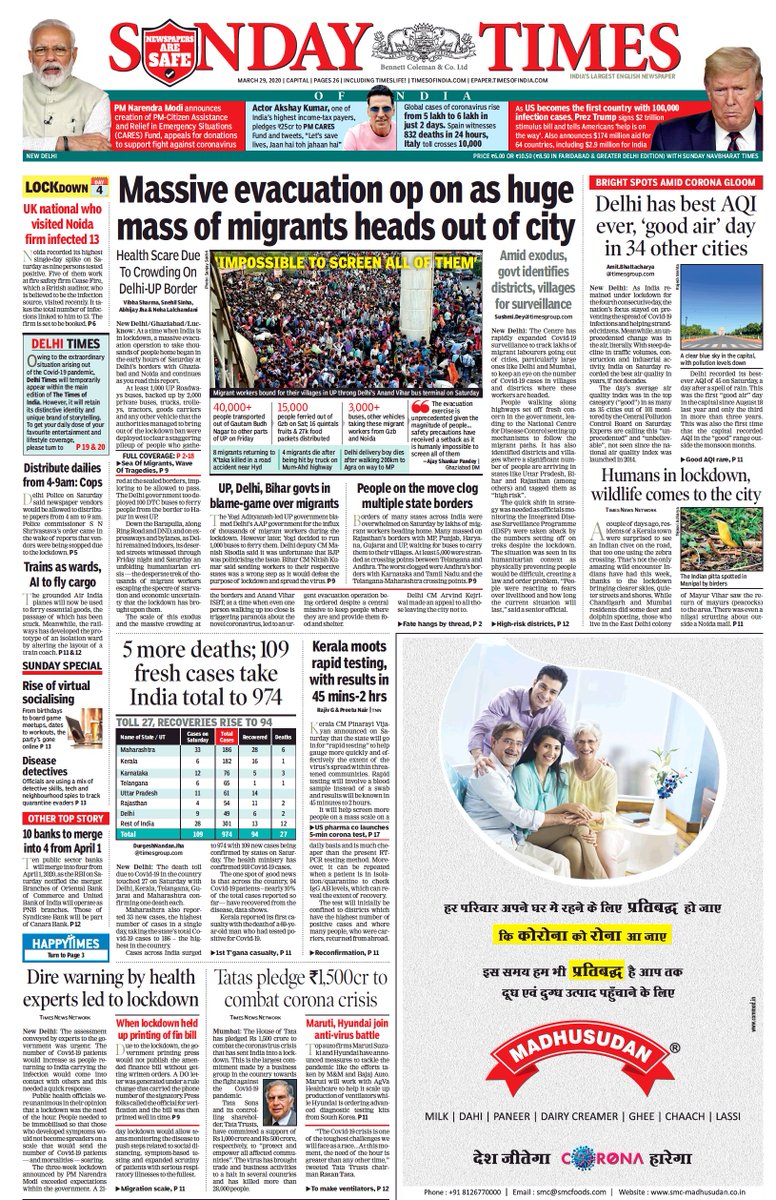 The Times Of India On Twitter If You Are Missing The Toi S Print Edition In The Lockdown Click Here To Read The Toi Epaper And Your City Edition Https T Co Ggskisqhwq Indiafightscorona Stayhomeindia