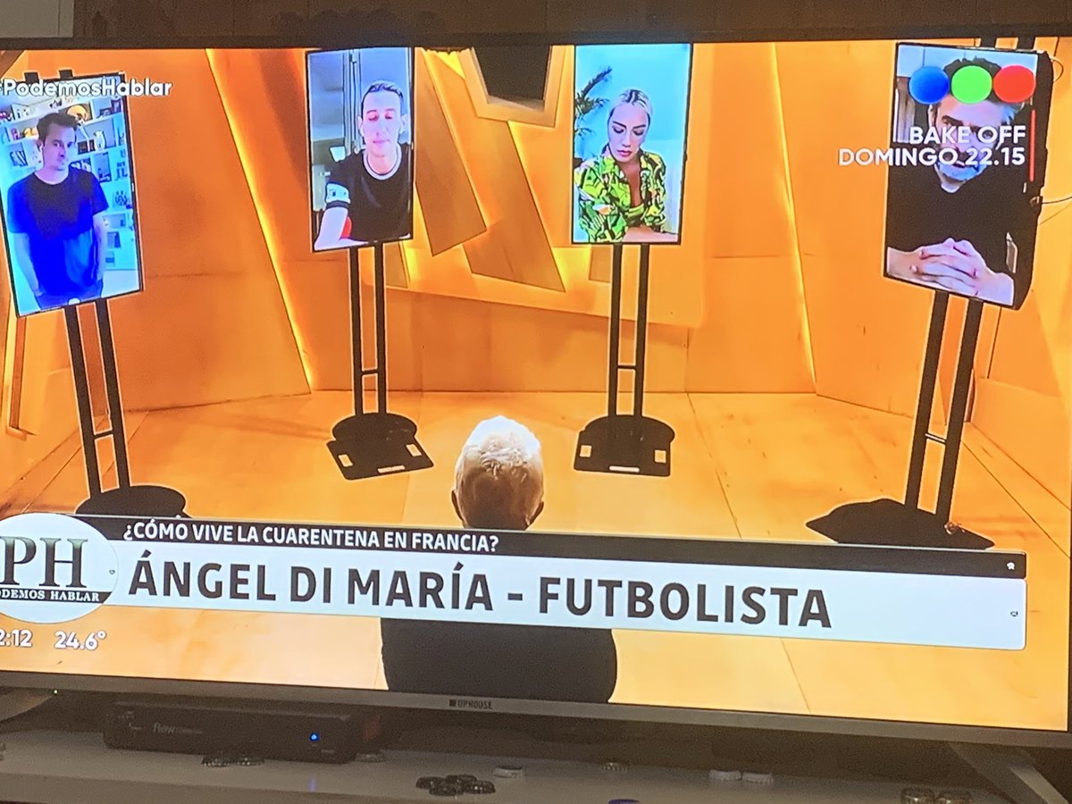 caritoferreyro's tweet photo. Esto es un real ejemplo de innovación. Es fantástico. Mis aplausos para @telefe #PH #podemoshablar https://t.co/TT82Pcn4Hl
