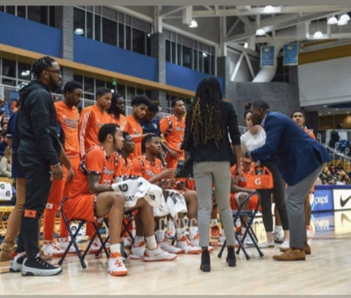 CoachLukusa's tweet photo. Was nominated by @BballCoachKJ to post a picture of me coaching. I nominate @PeterCorasaniti @CoachMcNeilly @mcline_emu @coach_pt @Vi_Massiah to do the same or donate $25.00 to a local charity #stilldonating https://t.co/AM80XpgTeB