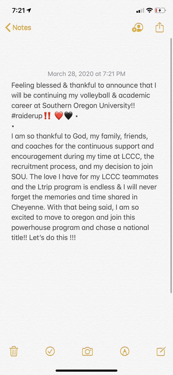 gwensheldon_'s tweet photo. stoked to say I’m gonna be a raider!! ☝🏼❤️ #JUCOPRODUCT https://t.co/1VqoGWBYAB