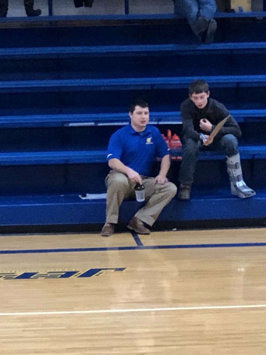 LaneHuffman's tweet photo. Challenge accepted @CoachDannels. 
Coaches Challenge. I challenge @bigpoppaherm You have 24 hours to post a picture of you coaching and nominate 4 coaches or donate $20 to a local charity. https://t.co/IbeAWSOlWq