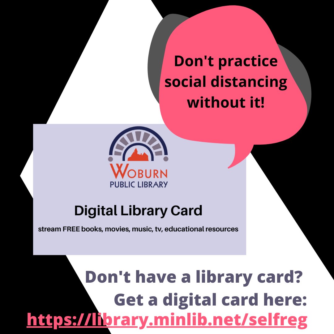 Woburn Public Library on Twitter "Don't have a library card? No