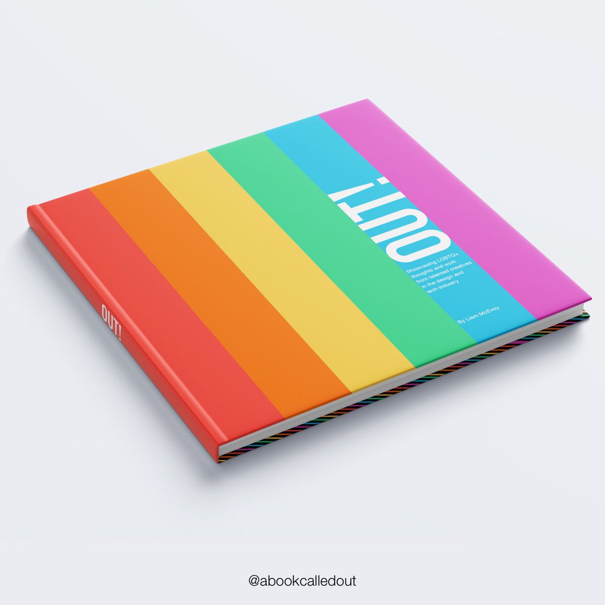 abookcalledout's tweet photo. A mockup design for โOUT!โ The book!๐
What do you think? ๐ญ๐ณ๏ธโ๐ #OUT #designer #lgbtsupport #lgbtqartist #lgbtcommunity #kickstarter #kickstart #inclusivedesign #queerart #crowdfunding #artist #designmatters #design #belfast #ixdbelfast #queerartist #queerdesign #queerdesignclub https://t.co/4ASvbMfrgV