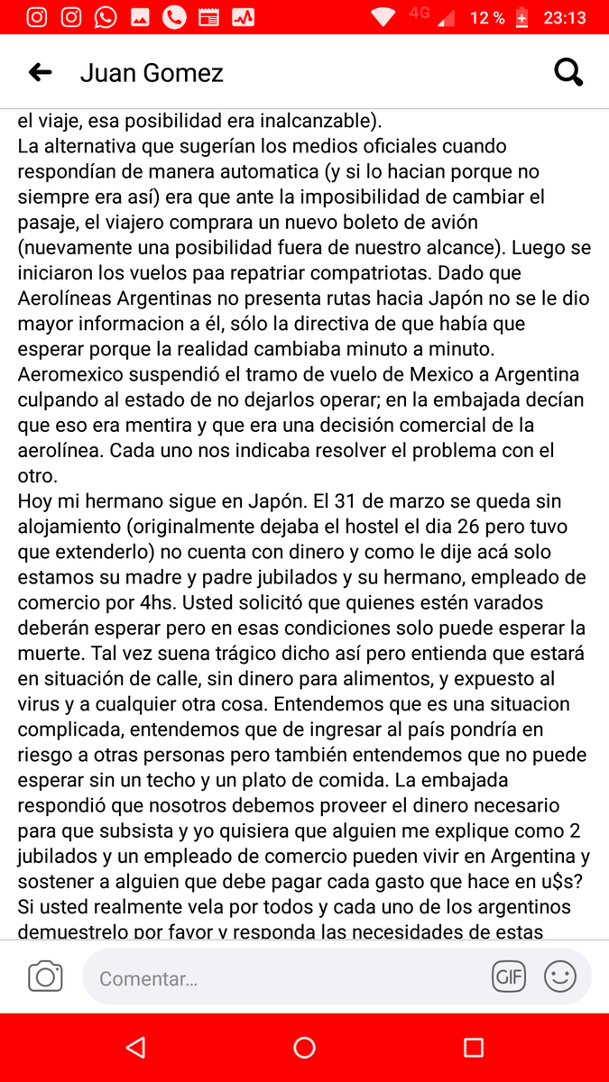 VapeSebas's tweet photo. @alferdez @GobSantaFe @MuniRosario 
#CuarentenaCoronavirus #repatriationflights https://t.co/hClM0FFfNA