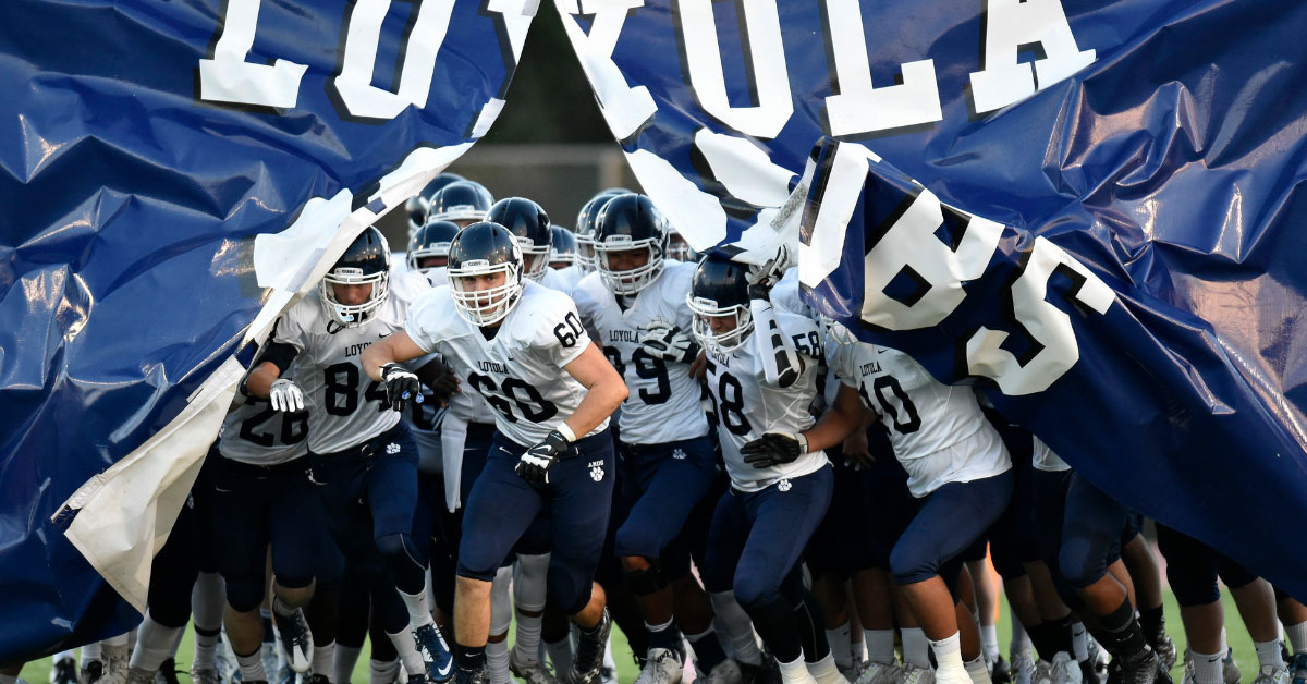 If you have not joined Loyola Gridiron Vanguard what are you waiting for? You get 2 tickets to the home games and so much more. Find out about LGV. 
. 
bit.ly/2OqPUGf  loyolagridironvanguard.com 
#cubs #loyola #legacy #loyolahs #cubsforever