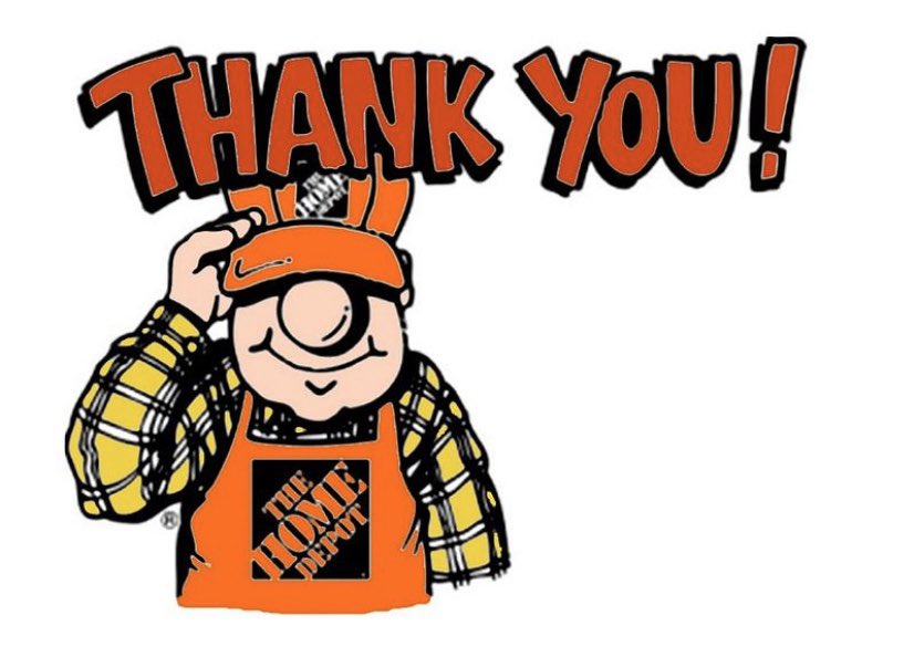 D-87  HEROES! 
We work for an amazing organization. Grounded in strong moral conviction and Core Values that guide our decision making process. A Special Thank You to all the phenomenal, dependable and courageous associates that wear the Orange Apron. You all are true heroes!