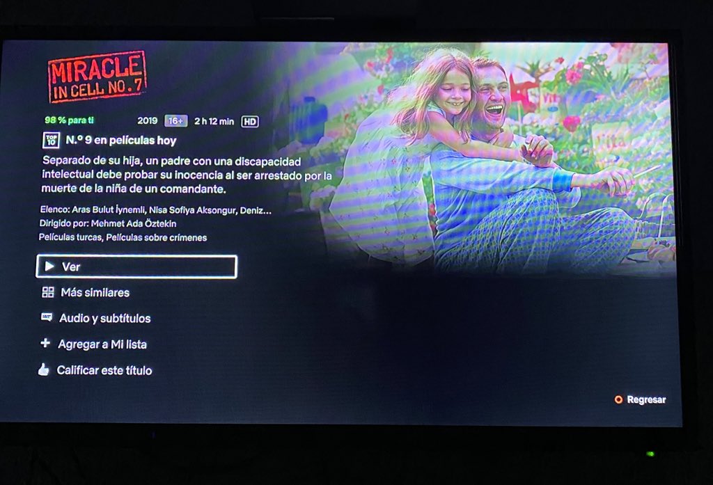 Que película 🙌🏽👏🏽 Soy hombre y acepto que llore!! Súper recomendada para que aprovechen en estos tiempos difíciles y pasen un buen rato en casa 🏡 #miracleincellno7