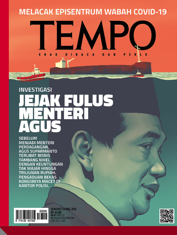 temponewsroom's tweet photo. Sebelum menjadi Menteri Perdagangan, Agus Suparmanto terlibat bisnis tambang nikel dengan keuntungan tak wajar hingga triliunan rupiah. 

Pengaduan bekas kongsinya macet di kantor polisi. 

Majalah Tempo edisi terkini. 
https://t.co/15ikKlY2nN https://t.co/diGUoyRe3R