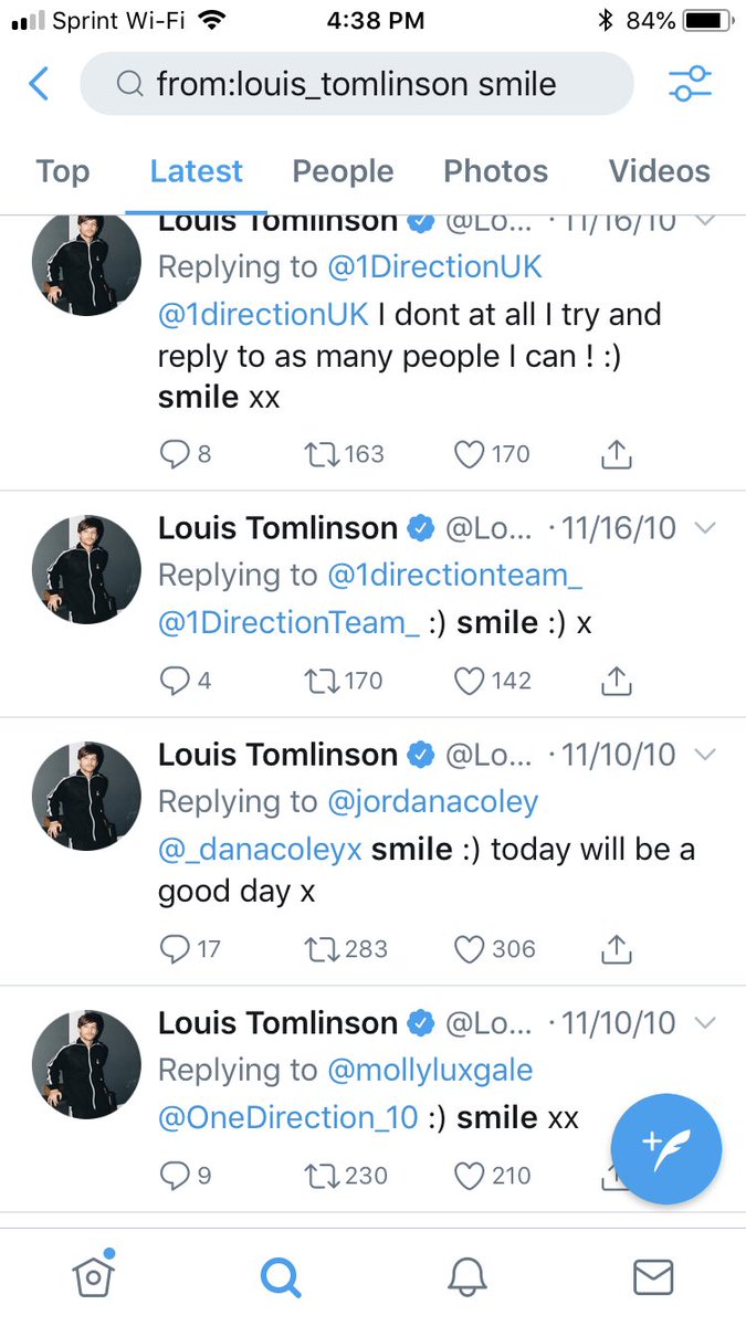 louis tomlinson encourages fans to be happy and always tells us to cheer up, literally a ray of sun